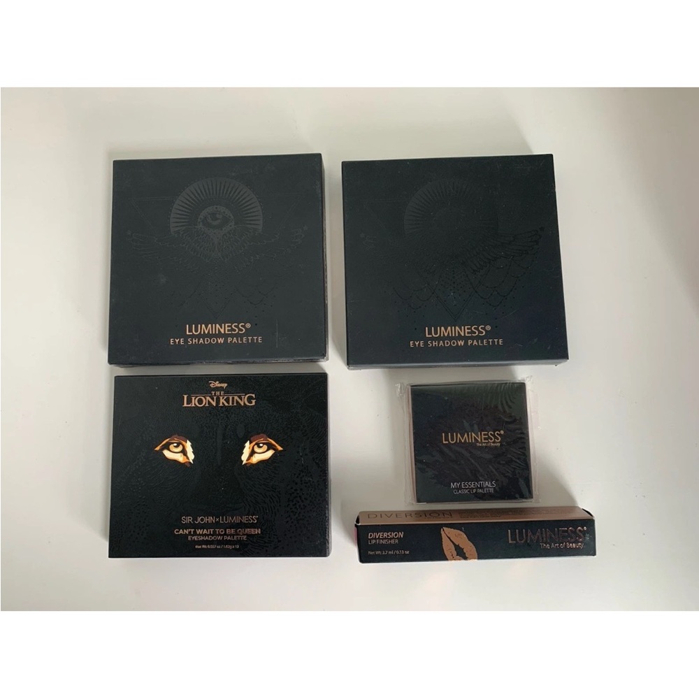 Luminess Air Cosmetics Eyeshadow Palette Lip Palette Lot Sir John And Tarot